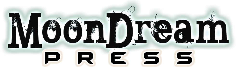 MoonDream Press logo for light bg