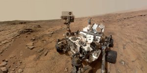 FILE - This photo released by NASA shows a self-portrait taken by the NASA rover Curiosity in Gale Crater on Mars. (AP Photo/NASA)